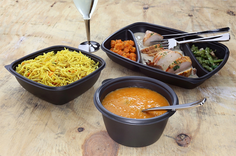 PP Containers for hot and reheated food