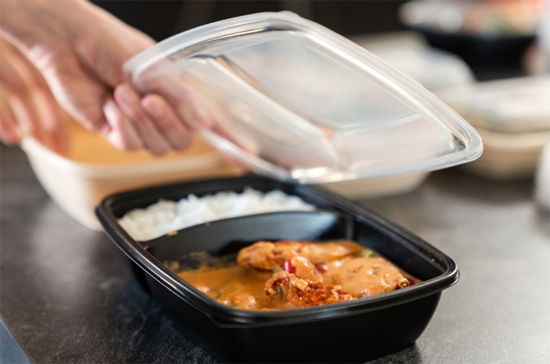 PP Containers for hot and reheated food