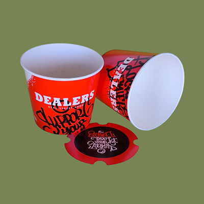 Branded chicken abd pasta buckets 46,64 and 85 oz, from 10.000 pieces