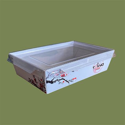 Meal boxes with separate lid